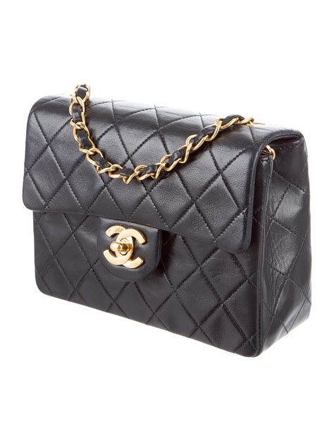 chanel vintage mini square flap bag|Chanel mini flap bag rectangular.